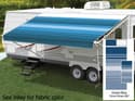 19&#39; Universal Awning Replacement Fabric - Ocean Blue with Weatherguard