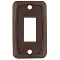 55-2025 - Swtch Wall Plate Brn Sgl - Image 1