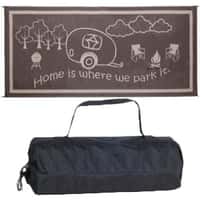 01.8678 - Rvhome Mat Blk/Wht 8'x18' - Image 1