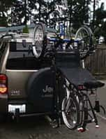 Atoc DraftMaster Hitch Bike Rack for 2 Tadpole Trikes