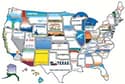 Sticker State Map