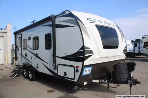 60220 - 28' 2020 Palomino Solaire Ultra Lite 205SS w/Slide Image 1