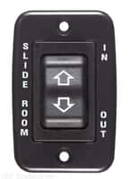 Black Contoured Switch, 40Amp