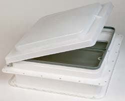 Jensen Non-Powered Roof Vent - White