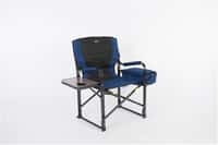 Faulkner 49581 El Capitan Folding Director&#39;s Chair with Cooler - Blue/Black