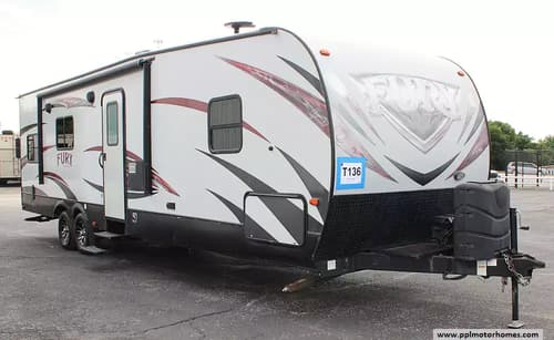 63123 - 34' 2018 Primetime Fury 3012X w/Slide & Generator  - Toy Hauler Image 1