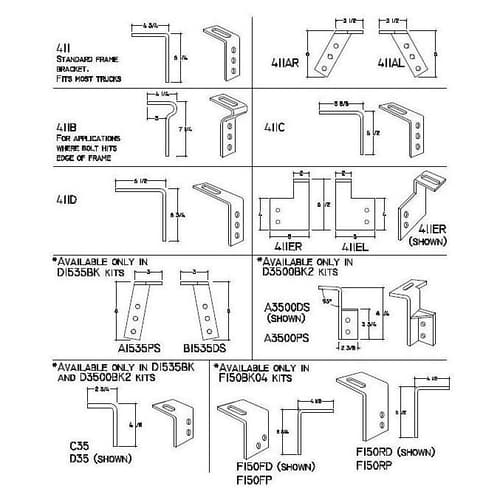 Hijacker Bracket Kit 8552005