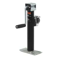 Pipe-Mount Swivel Jack with Side Handle (2,000 lbs, 10" Travel)