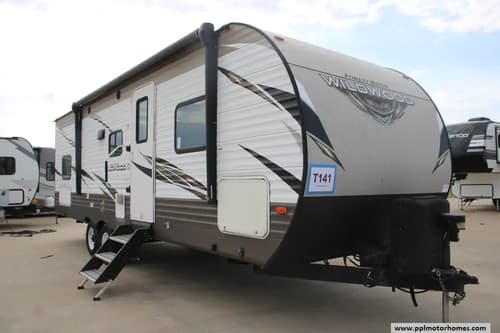 64467 - 29' 2018 Forest River Wildwood 28DBUD w/Slide - Bunk House Image 1