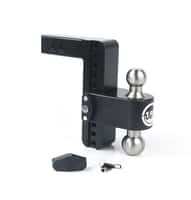 Cerakote Black ALUMINUM Weigh Safe 180 HITCH LTB8-2 8" Drop Hitch, 2" Receiver 12,500 LBS GTW