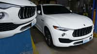 The Law - Maserati Levante Front License Plate Bracket