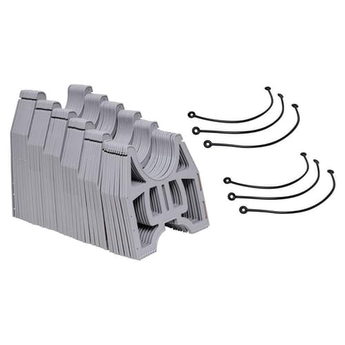 ?Slunky Sewer Hose Support 20&#39; Gray - S2000G