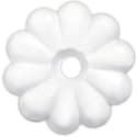 20-1855 - 14pk Plastic Rosettes- Wh - Image 1