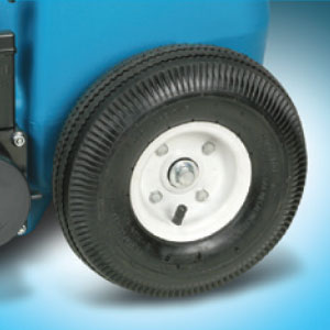 barker tote pneumatic wheels