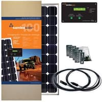 19.6421 - Samlex Solar Panel Kit - 100 Watt - Incl. Charge Controller - Image 1