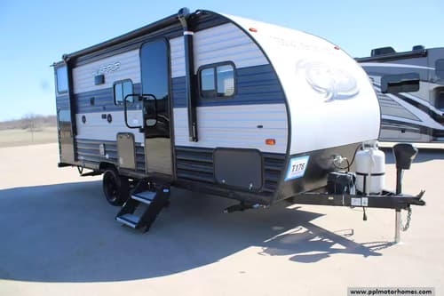 61925 - 23' 2021 Forest River Cherokee Wolf Pup Limited 17JG w/Slide - Bunk House Image 1