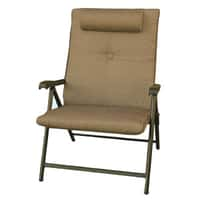 17-2503 - Prime Products Folding Chair with Headrest - Mojave Desert Taupe - Image 1