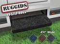 Ruggids RV Step Rug Black