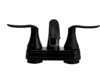 Matte Black Classic Arc Spout Two Handles