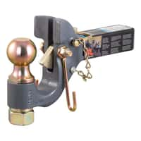 SecureLatch Receiver-Mount Ball & Pintle Hitch (2" Shank, 2-5/16" Ball, 14K)