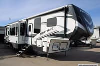 61858 - 44' 2022 Keystone Raptor 415 w/3 Slides & Generator  - Toy Hauler Image 1