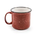 Life Is Better At The Campsite Speckled Red Mug