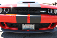 The Law - Dodge Hellcat Front License Plate Bracket