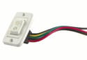 New Style Slide-Out Electric Switch Assembly - White