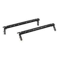 Universal 5th Wheel Base Rails, 25K (4-Bolt Mount, Gloss Black)