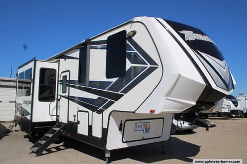 64904 - 44' 2019 Grand Design Momentum M-Class 381M w/3 Slides & Generator  - Toy Hauler Image 1