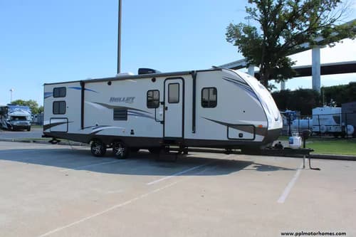 60787 - 33' 2020 Keystone Bullet Ultra Lite 287QBS w/Slide - Bunk House Image 1