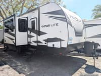 62970 - 28' 2021 Keystone Impact Fuzion Vapor Lite 28V w/Slide - Toy Hauler Image 1