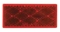 483 Rectangle Reflector, Red