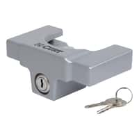 Trailer Coupler Lock, Fits Most 2-5/16" Couplers (Grey Aluminum)