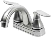 Satin Nickel Arc Spout Faucet