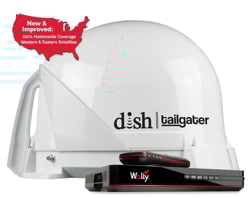 DISH Tailgater Satellite Antenna Bundle