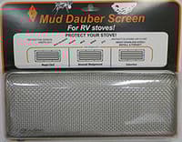 Mud Dauber Screen for RV Stoves