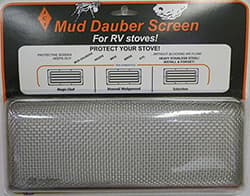 Mud Dauber Screen for RV Stoves