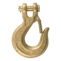 1/2" Safety Latch Clevis Hook 48,000 lbs, 1/2" Pin)