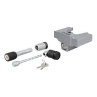 Hitch & Coupler Lock Set (2" Receiver, 1/2" to 2-1/2" Latch, 1-7/8" & 2" Lip)