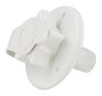 2 3/4" Water Inlet Male Pipe Thread White