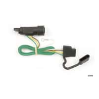 Custom Wiring Harness, 4-Way Flat Output, Select Jeep Cherokee SJ, Wagoneer