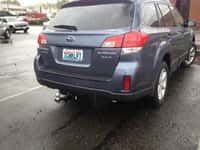 Subaru Outback EcoHitch 2 in Receiver