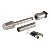 1/2" Hitch Lock with 5/8" Adapter (1-1/4" or 2" Receiver, Barbell, Stainless)