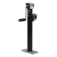 Pipe-Mount Swivel Jack with Side Handle (2,000 lbs, 15" Travel)