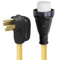 25 Foot 50 Amp RV Power Cord with Marinco Twist Lock Connector - Detachable