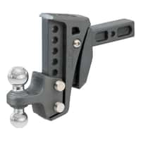 Rebellion XD Adjustable Cushion Hitch (2" Shank, 2", 2-5/16" Balls, 15K)