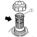 55-9128 - Yamaha Strainer - Image 1