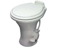 Dometic 311 Toilet, Low Profile w/o Hand Spray - White - with Slow Close Seat