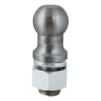 3" TRAILER BALL (2" X 3-1/2" SHANK, 30,000 LBS., RAW STEEL)